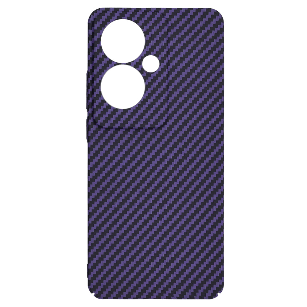 Fodral för Oppo Reno11 F, Techsuit, Carbonite FiberShell, Lila