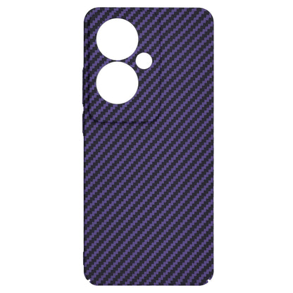 Fodral för Oppo Reno11 F, Techsuit, Carbonite FiberShell, Lila