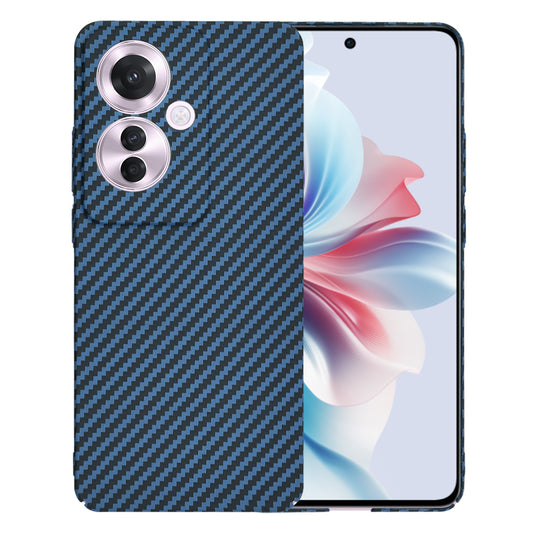 Fodral för Oppo Reno11 F, Techsuit, Carbonite FiberShell, Turkos