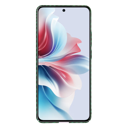Fodral för Oppo Reno11 F, Techsuit, Carbonite FiberShell, Grön