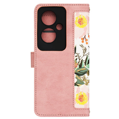 Fodral för Oppo Reno11 F, Techsuit, FlipCraft, Rosa