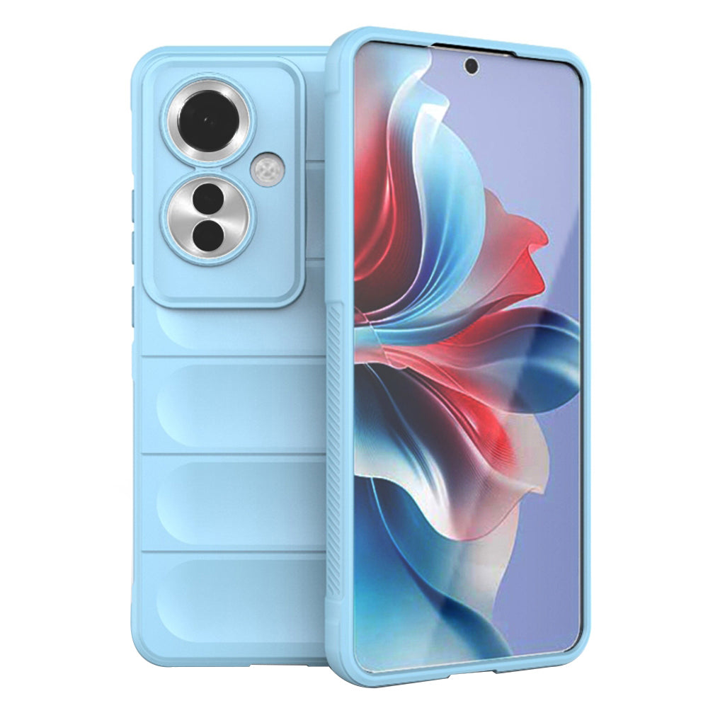 Fodral för Oppo Reno11 F, Techsuit, Magic Shield, Blå