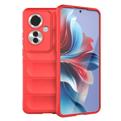 Fodral för Oppo Reno11 F, Techsuit, Magic Shield, Röd