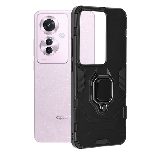 Fodral för Oppo Reno11 F, Techsuit, Shield, Svart