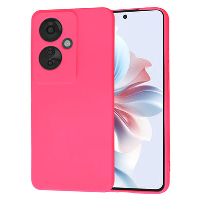 Fodral för Oppo Reno11 F, Techsuit, SoftFlex, Mörkrosa
