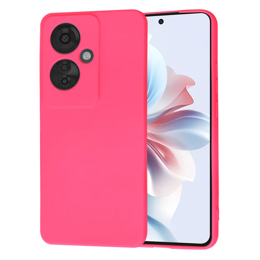 Fodral för Oppo Reno11 F, Techsuit, SoftFlex, Mörkrosa