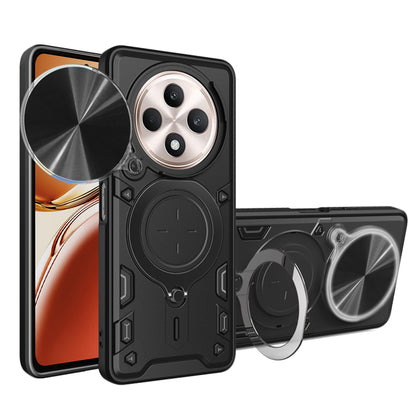 Fodral för Oppo Reno12 FS 5G / Reno12 FS 4G / Reno12 F 4G / Reno12 F, Techsuit, CamGuard Pro, Svart