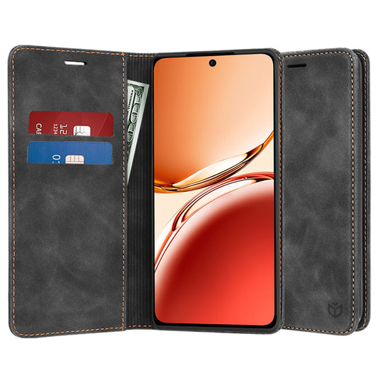 Fodral för Oppo Reno12 FS 5G / Reno12 FS 4G / Reno12 F 4G / Reno12 F, Techsuit, Confy, Svart