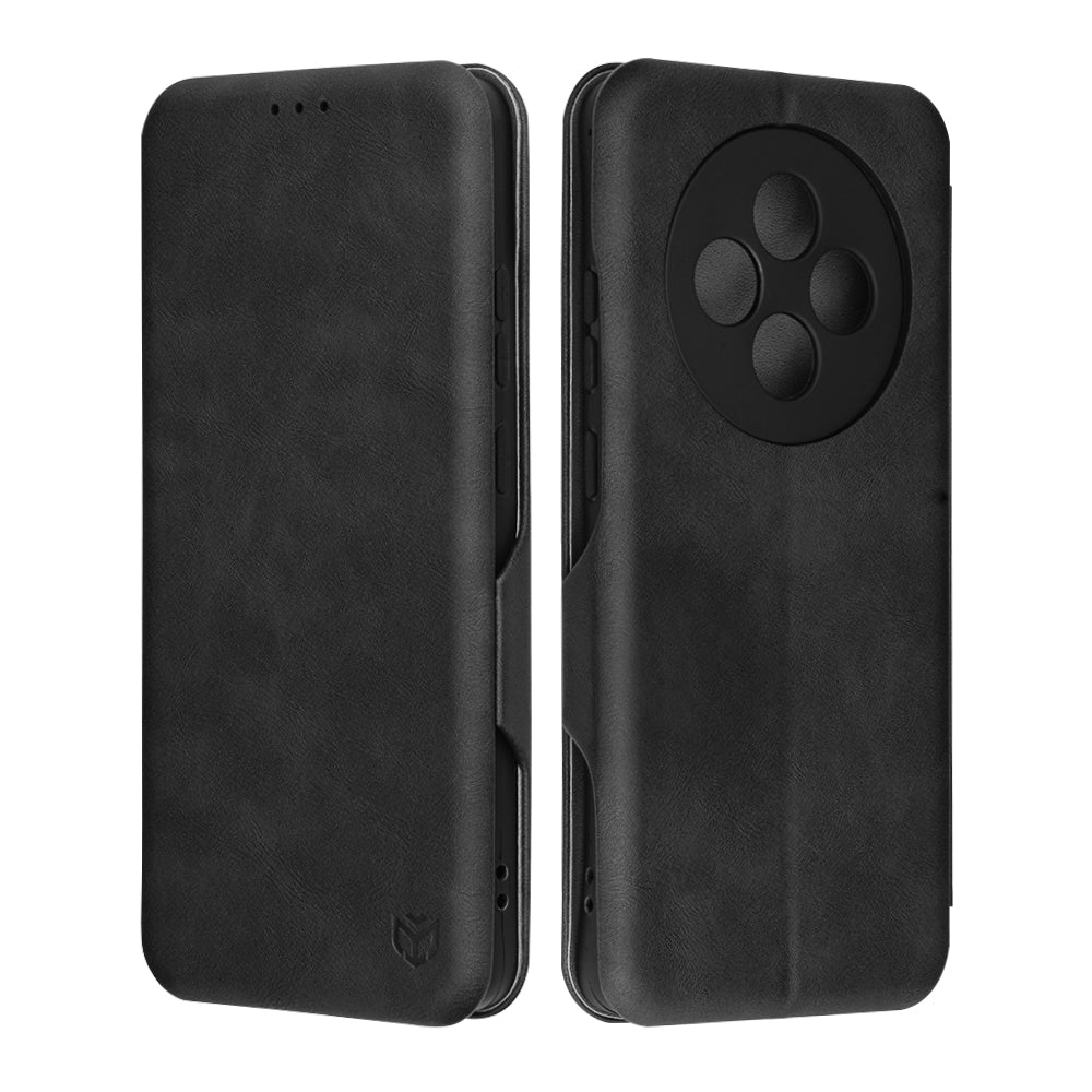 Fodral för Oppo Reno12 FS 5G / Reno12 FS 4G / Reno12 F 4G / Reno12 F, Techsuit, Safe Wallet Plus, Svart
