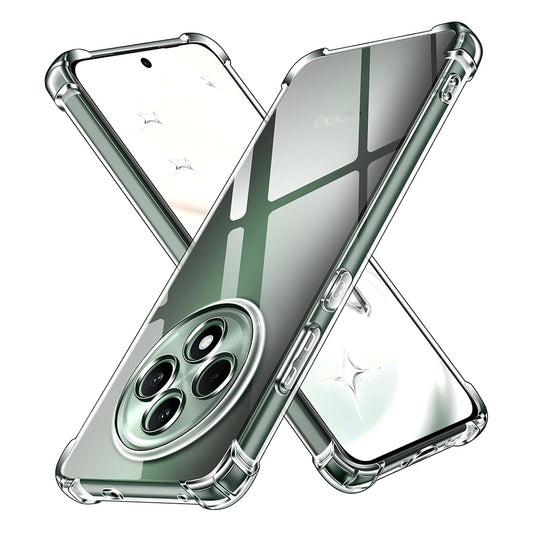 Fodral för Oppo Reno12 FS 5G / Reno12 FS 4G / Reno12 F 4G / Reno12 F, Techsuit, Stötsäker Klar, Transparent