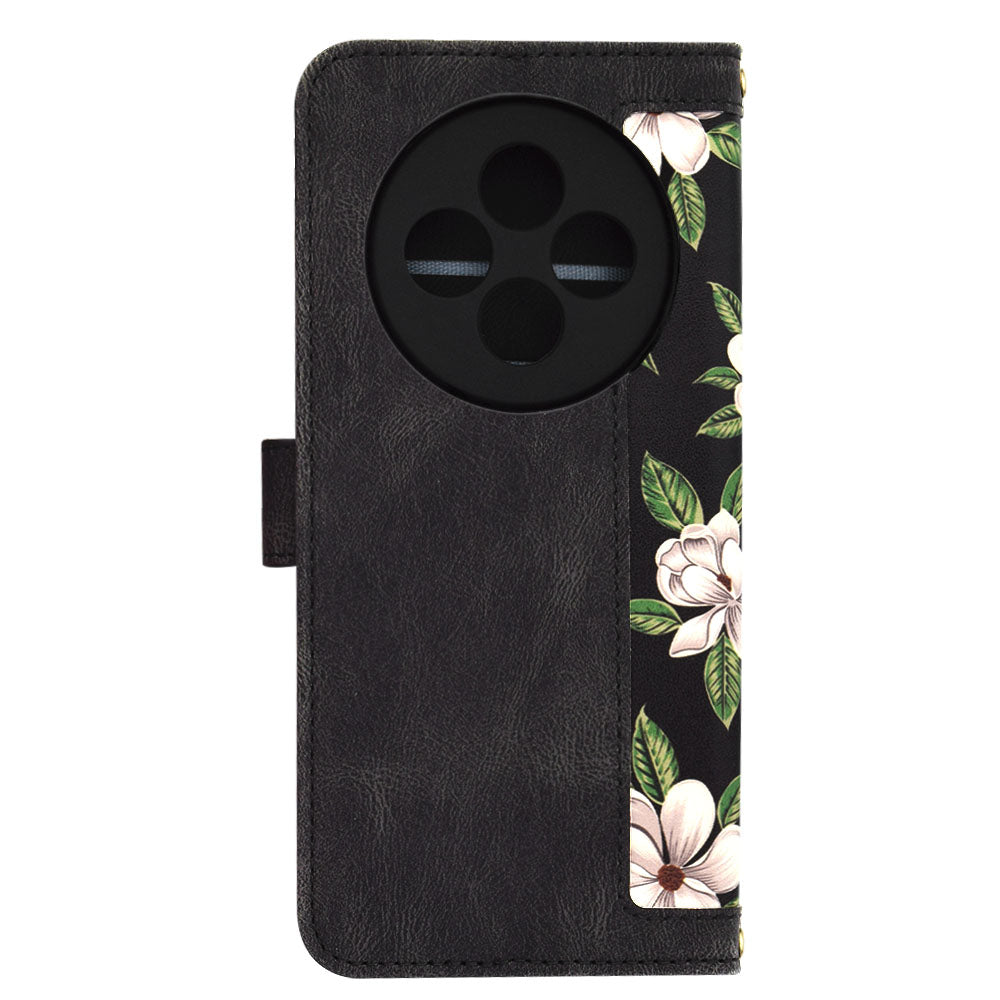 Fodral för Oppo Reno12 FS 5G / Reno12 FS 4G / Reno12 F 4G / Reno12 F, Techsuit, FlipCraft, Svart