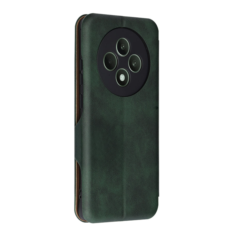 Fodral för Oppo Reno12 FS 5G / Reno12 FS 4G / Reno12 F 4G / Reno12 F, Techsuit, Safe Wallet Plus, Grön