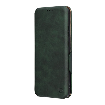 Fodral för Oppo Reno12 FS 5G / Reno12 FS 4G / Reno12 F 4G / Reno12 F, Techsuit, Safe Wallet Plus, Grön