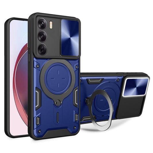 Skyddsfodral för Oppo Reno12 Pro, Techsuit, CamGuard Pro, Blå