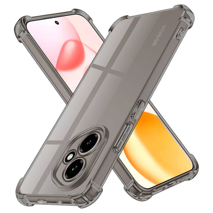 Fodral för Oppo Reno12 Pro, Techsuit, Stötsäker Klar, Rökfärgad