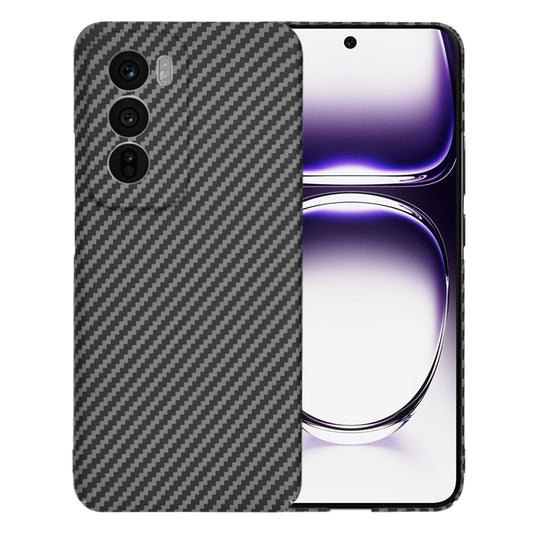 Fodral för Oppo Reno12, Techsuit, Carbonite FiberShell, Svart