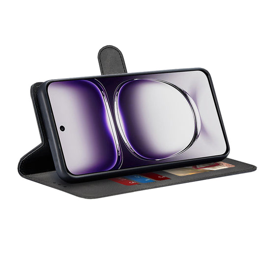 Fodral för Oppo Reno12, Techsuit, Diary Book, Svart