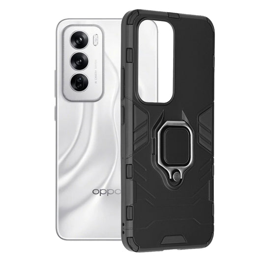 Skyddsfodral för Oppo Reno12, Techsuit, Shield, Svart