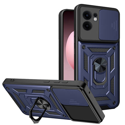 Fodral för Oppo Reno13 FS 5G / Reno13 F 4G / Reno13 F, Techsuit, CamShield, Blå