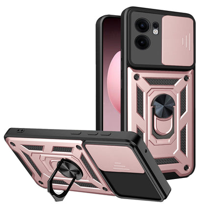 Fodral för Oppo Reno13 FS 5G / Reno13 F 4G / Reno13 F, Techsuit, CamShield, Rosa