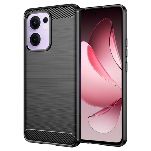 Fodral för Oppo Reno13 FS 5G / Reno13 F 4G / Reno13 F, Techsuit, Kol, Svart