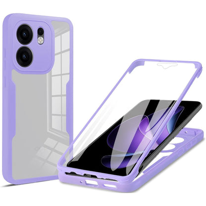 Fodral för Oppo Reno13 FS 5G / Reno13 F 4G / Reno13 F, Techsuit, ColorVerse 360, Lila