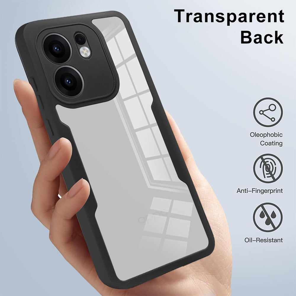 Fodral för Oppo Reno13 FS 5G / Reno13 F 4G / Reno13 F, Techsuit, ColorVerse 360, Rosa