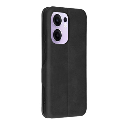 Fodral för Oppo Reno13 FS 5G / Reno13 F 4G / Reno13 F, Techsuit, Safe Wallet Plus, Svart