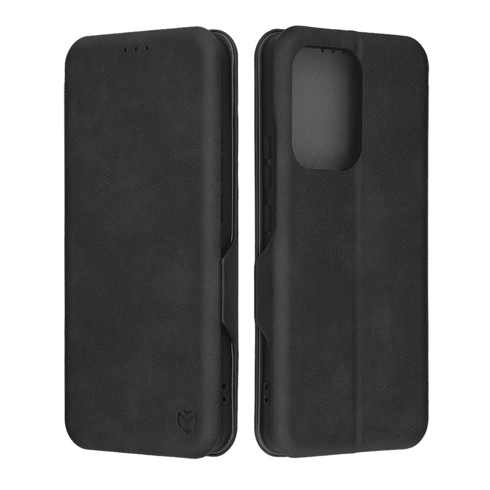 Fodral för Oppo Reno13 FS 5G / Reno13 F 4G / Reno13 F, Techsuit, Safe Wallet Plus, Svart