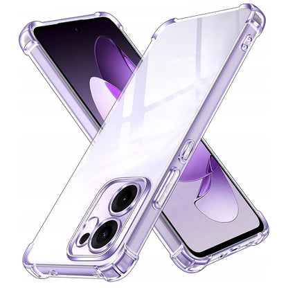 Fodral för Oppo Reno13 FS 5G / Reno13 F 4G / Reno13 F, Techsuit, Stötsäker Klar, Transparent