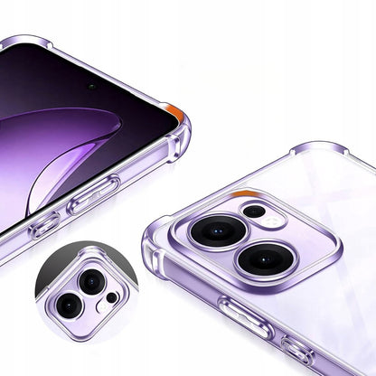Fodral för Oppo Reno13 FS 5G / Reno13 F 4G / Reno13 F, Techsuit, Stötsäker Klar, Transparent
