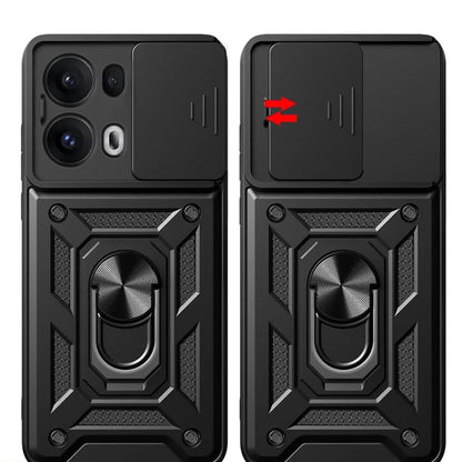 Fodral för Oppo Reno13 Pro, Techsuit, CamShield, Grön