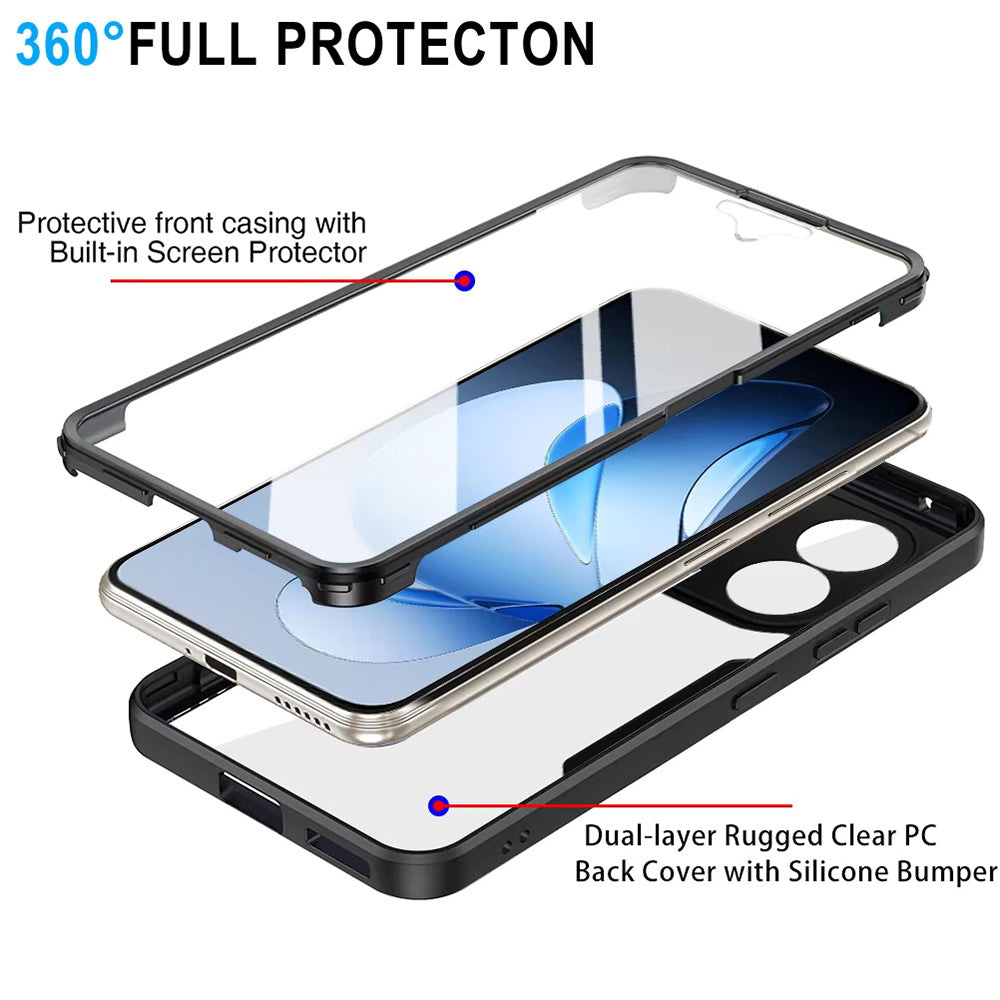 Fodral för Oppo Reno13 Pro, Techsuit, ColorVerse 360, Rosa