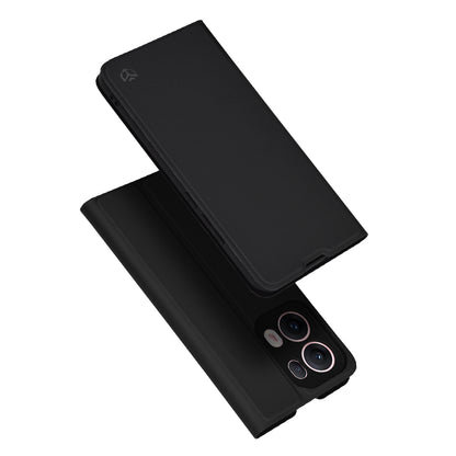 Fodral för Oppo Reno13 Pro, Techsuit, Magskin Book, Svart