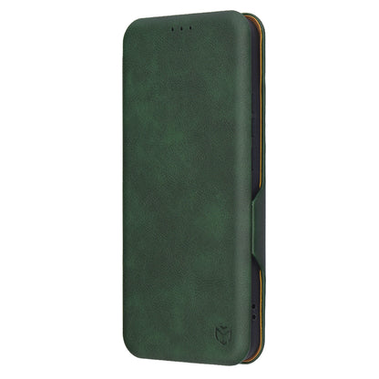 Fodral för Oppo Reno13 Pro, Techsuit, Safe Wallet Plus, Grön