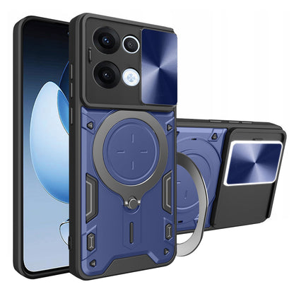 Fodral för Oppo Reno13, Techsuit, CamGuard Pro, Blå