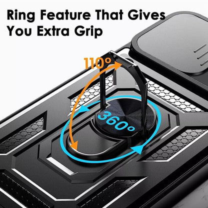 Fodral för Oppo Reno13, Techsuit, CamShield, Svart