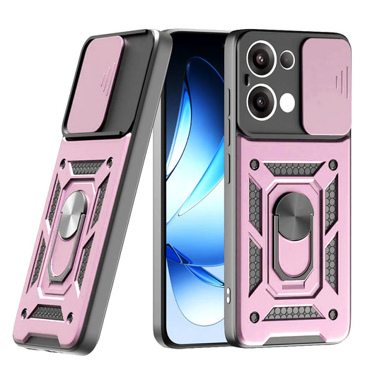 Fodral för Oppo Reno13, Techsuit, CamShield, Rosa