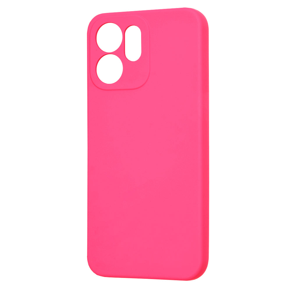 Fodral för Oppo Reno14 FS 5G / Reno14 F, Techsuit, SoftFlex, Mörkrosa