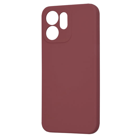 Fodral för Oppo Reno14 FS 5G / Reno14 F, Techsuit, SoftFlex, Vinröd
