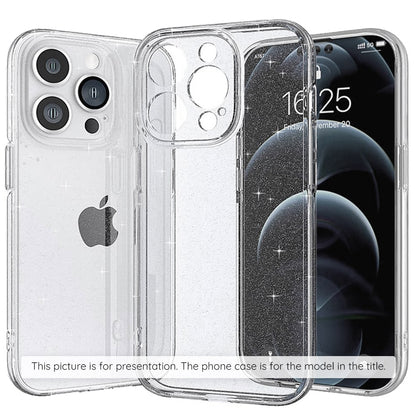 Fodral för Oppo Reno14 FS 5G / Reno14 F, Techsuit, SparkleSkin, Transparent