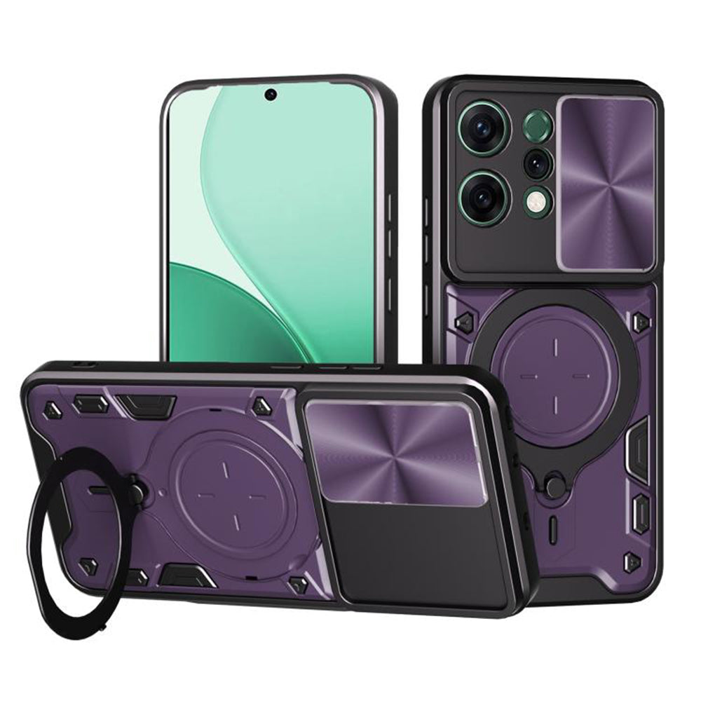 Skyddsfodral för Oppo Reno14, Techsuit, CamGuard Pro, Lila