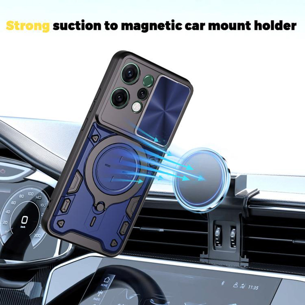 Skyddsfodral för Oppo Reno14, Techsuit, CamGuard Pro, Lila