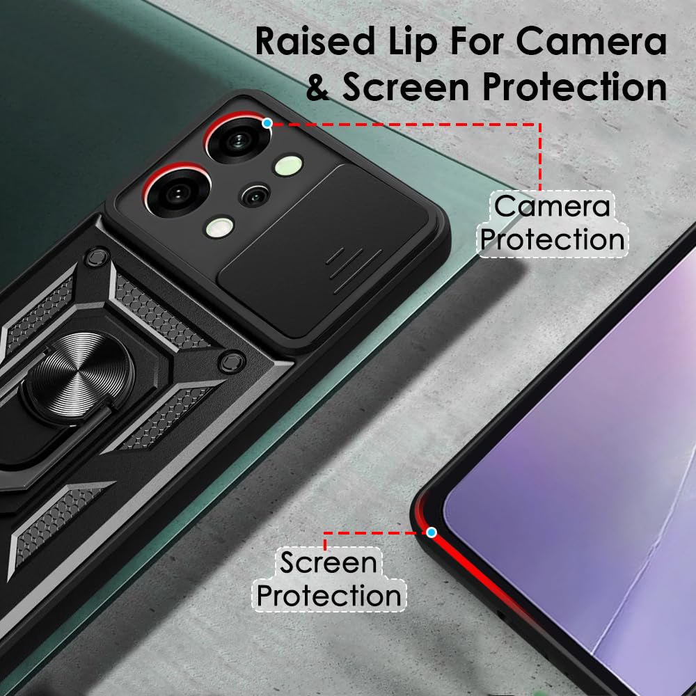 Skyddsfodral för Oppo Reno14, Techsuit, CamShield, Blå