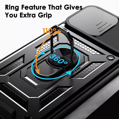 Skyddsfodral för Oppo Reno14, Techsuit, CamShield, Blå