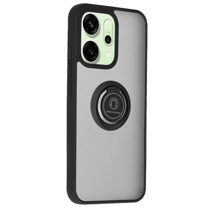 Fodral för Oppo Reno14, Techsuit, Glinth, Svart