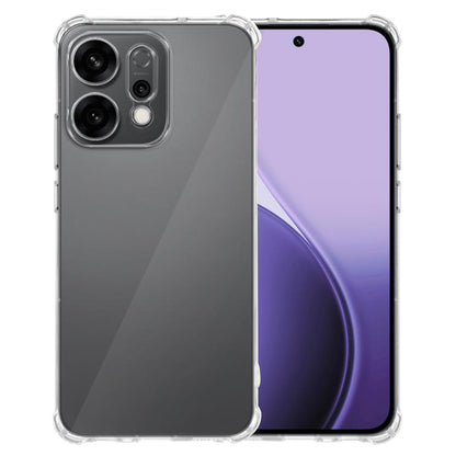 Fodral för Oppo Reno14, Techsuit, Stötsäker Klar, Transparent