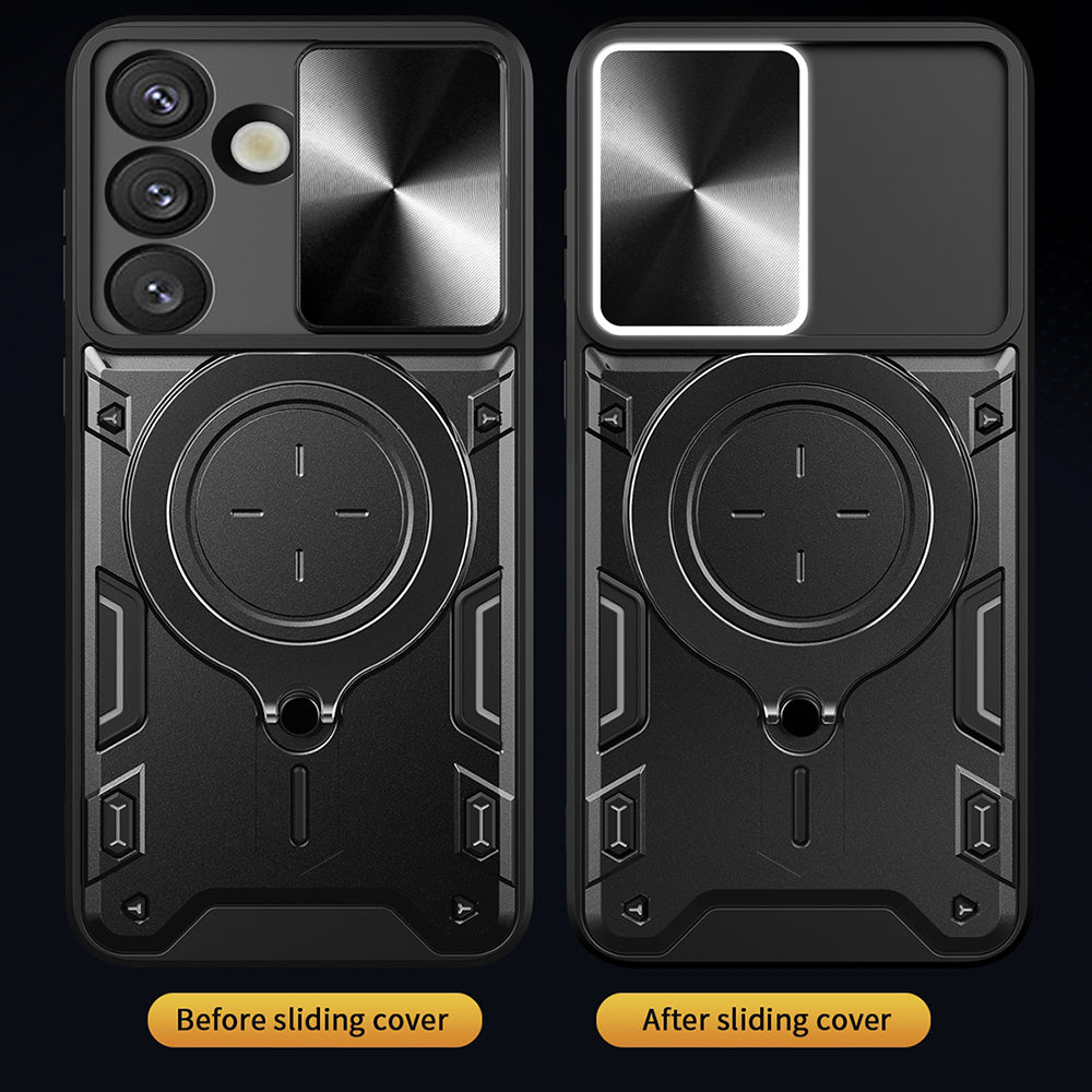 Skyddsfodral för Oppo Reno15 FS / Reno15 F, Techsuit, CamGuard Pro, Blå