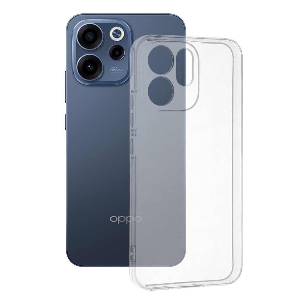 Skyddsfodral för Oppo Reno15 FS / Reno15 F, Techsuit, Klar, Transparent