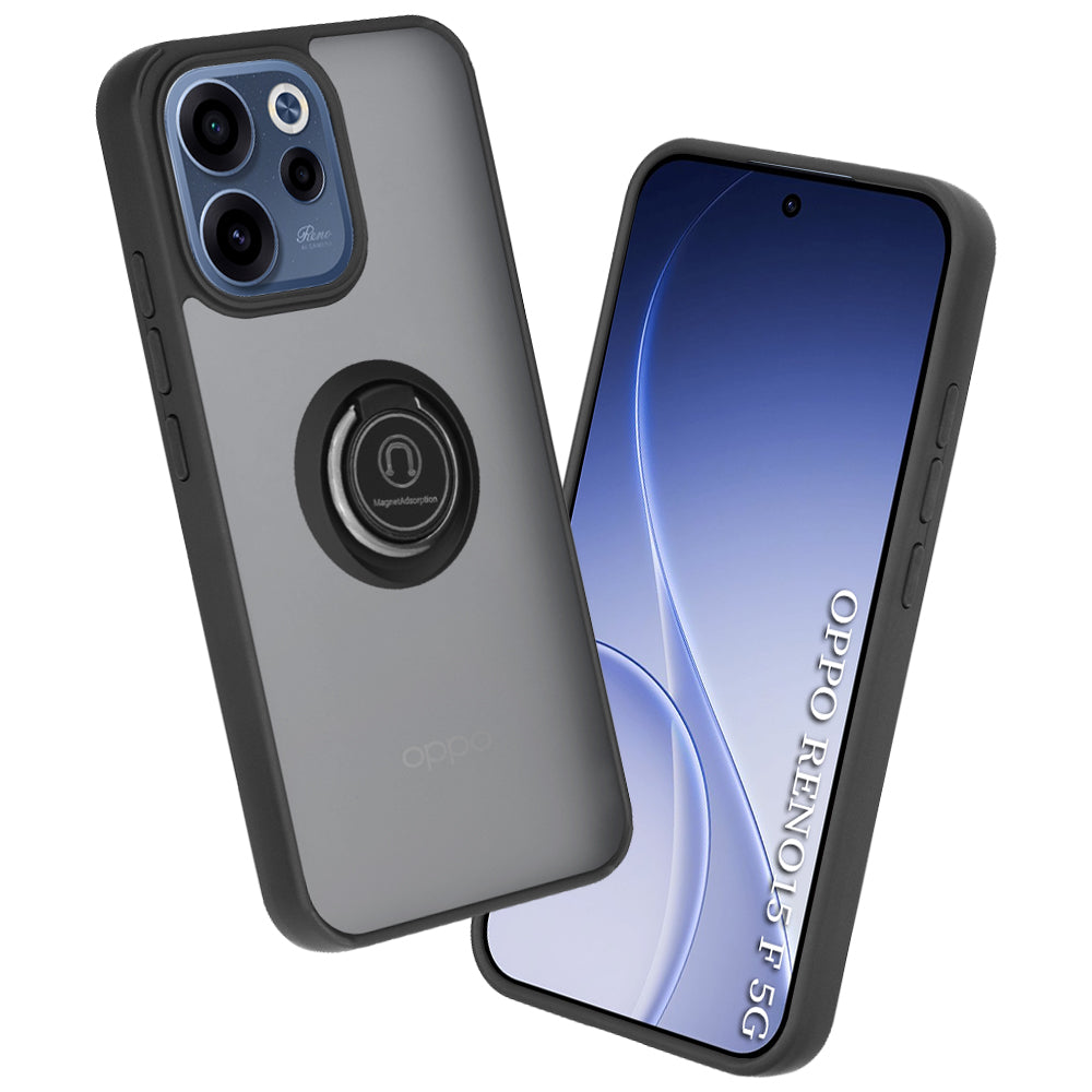 Skyddsfodral för Oppo Reno15 FS / Reno15 F, Techsuit, Glinth, Svart